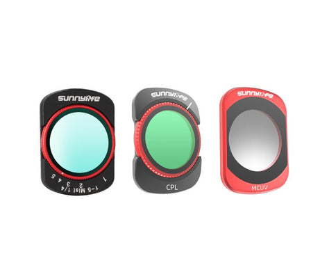 For DJI OSMO Pocket 3 Sunnylife Camera Lens Magnetic Metal Filter, MCUV, CPL, ND8, ND16, ND32, ND64, Black Mist 1/4, 3 in 1 Shadow Filter Set, 3 in 1 Portrait Filter Set, 3 in 1 CPL ND8/16, 3 in 1 Protective Filter Set, 4 in 1 ND8/16/32/64             ...