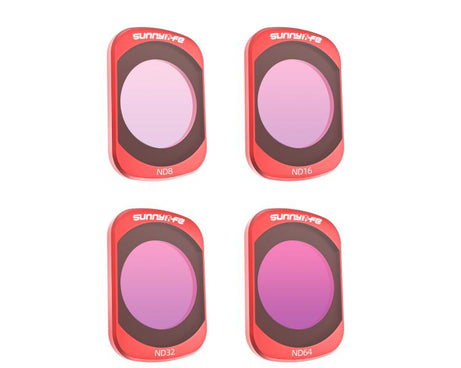 For DJI OSMO Pocket 3 Sunnylife Camera Lens Magnetic Metal Filter, MCUV, CPL, ND8, ND16, ND32, ND64, Black Mist 1/4, 3 in 1 Shadow Filter Set, 3 in 1 Portrait Filter Set, 3 in 1 CPL ND8/16, 3 in 1 Protective Filter Set, 4 in 1 ND8/16/32/64             ...