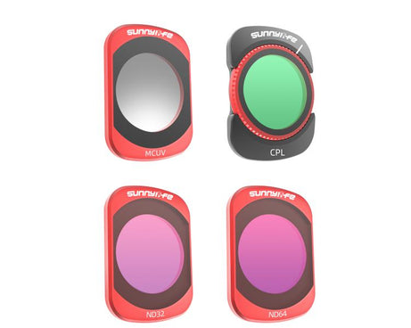 For DJI OSMO Pocket 3 Sunnylife Camera Lens Magnetic Metal Filter, MCUV, CPL, ND8, ND16, ND32, ND64, Black Mist 1/4, 3 in 1 Shadow Filter Set, 3 in 1 Portrait Filter Set, 3 in 1 CPL ND8/16, 3 in 1 Protective Filter Set, 4 in 1 ND8/16/32/64             ...