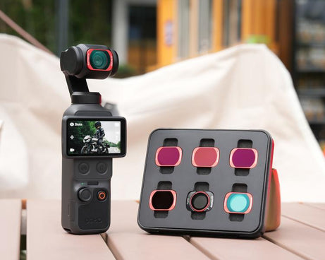 For DJI OSMO Pocket 3 Sunnylife Camera Lens Magnetic Metal Filter, MCUV, CPL, ND8, ND16, ND32, ND64, Black Mist 1/4, 3 in 1 Shadow Filter Set, 3 in 1 Portrait Filter Set, 3 in 1 CPL ND8/16, 3 in 1 Protective Filter Set, 4 in 1 ND8/16/32/64             ...