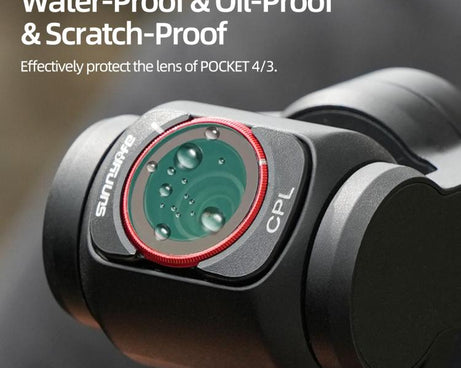 For DJI OSMO Pocket 3 Sunnylife Camera Lens Magnetic Metal Filter, MCUV, CPL, ND8, ND16, ND32, ND64, Black Mist 1/4, 3 in 1 Shadow Filter Set, 3 in 1 Portrait Filter Set, 3 in 1 CPL ND8/16, 3 in 1 Protective Filter Set, 4 in 1 ND8/16/32/64             ...