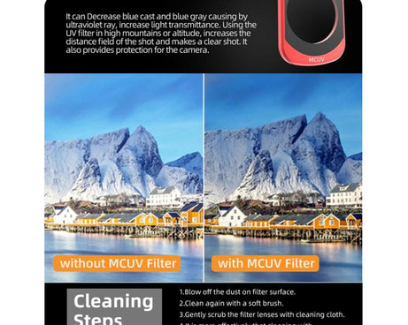 For DJI OSMO Pocket 3 Sunnylife Camera Lens Magnetic Metal Filter, MCUV, CPL, ND8, ND16, ND32, ND64, Black Mist 1/4, 3 in 1 Shadow Filter Set, 3 in 1 Portrait Filter Set, 3 in 1 CPL ND8/16, 3 in 1 Protective Filter Set, 4 in 1 ND8/16/32/64             ...