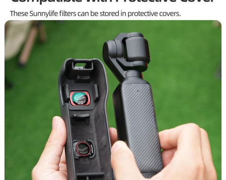 For DJI OSMO Pocket 3 Sunnylife Camera Lens Magnetic Metal Filter, MCUV, CPL, ND8, ND16, ND32, ND64, Black Mist 1/4, 3 in 1 Shadow Filter Set, 3 in 1 Portrait Filter Set, 3 in 1 CPL ND8/16, 3 in 1 Protective Filter Set, 4 in 1 ND8/16/32/64             ...