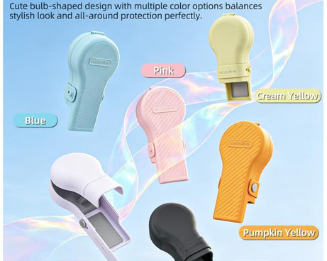 Sunnylife Colorful Bulb-Shaped Gimbal Cover Camera Protector Screen Protective Shell, For DJI Osmo Pocket 4 / 3