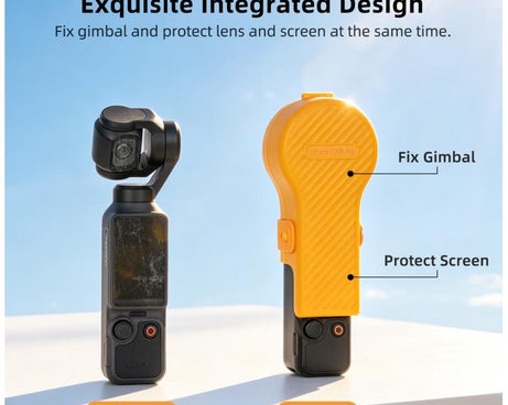 Sunnylife Colorful Bulb-Shaped Gimbal Cover Camera Protector Screen Protective Shell, For DJI Osmo Pocket 4 / 3