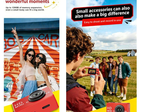 S4 1080P HD Digital Mini Thumb Pocket Camera