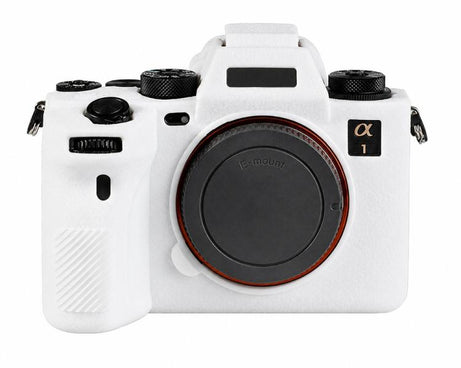 Litchi Texture Soft Silicone Camera Protective Case, For Sony ILCE-1 / A1 / Alpha 1