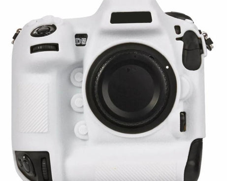 Litchi Texture Soft Silicone Camera Protective Case, For Nikon D5