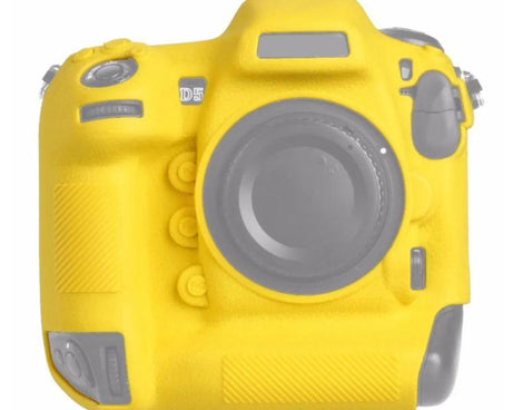 Litchi Texture Soft Silicone Camera Protective Case, For Nikon D5
