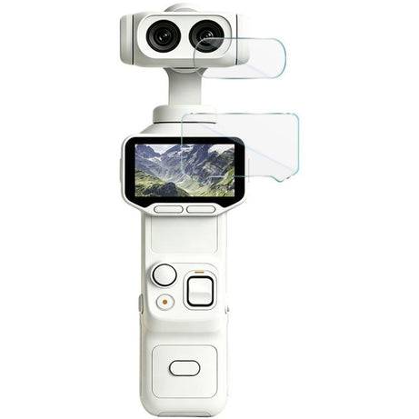 imak Tempered Glass Film with Camera Lens Film, For Insta360 Luna Pro, For Insta360 Luna Ultra