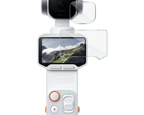 imak Tempered Glass Film with Camera Lens Film, For Insta360 Luna Pro, For Insta360 Luna Ultra