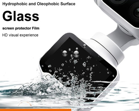 imak Tempered Glass Film with Camera Lens Film, For Insta360 Luna Pro, For Insta360 Luna Ultra