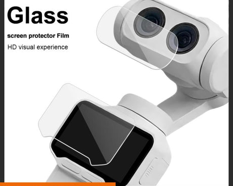 imak Tempered Glass Film with Camera Lens Film, Self-positioning Version, For Insta360 Luna Ultra