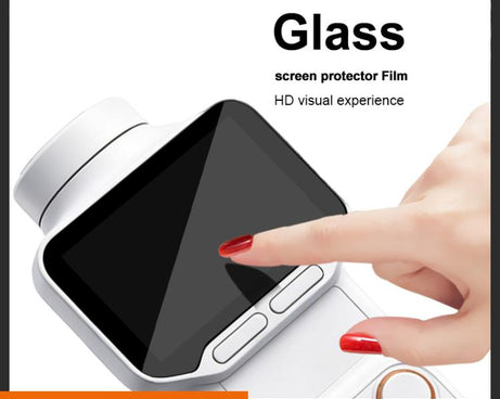 imak Tempered Glass Film with Camera Lens Film, Self-positioning Version, For Insta360 Luna Ultra