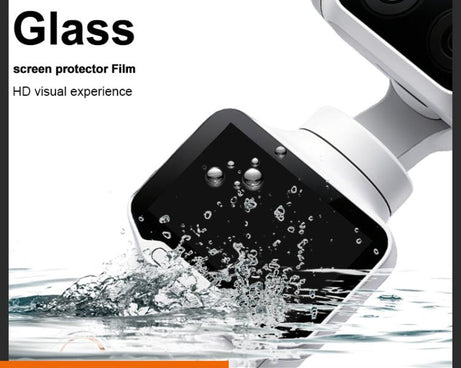 imak Tempered Glass Film with Camera Lens Film, Self-positioning Version, For Insta360 Luna Ultra