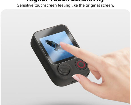 Sunnylife Tempered Glass Film For DJI Osmo Pocket 4P / 4 / 3, Screen & Remote Film 2 Sets, Screen & Remote Film, Screen Film 2pcs, Screen Film