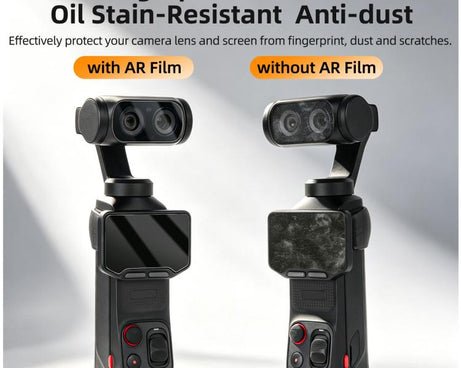 Sunnylife Lens Screen Protector Tempered Glass Film, For Insta360 Luna Ultra