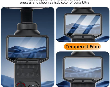 Sunnylife Lens Screen Protector AR Anti-ReflectionTempered Glass Film, For Insta360 Luna Ultra
