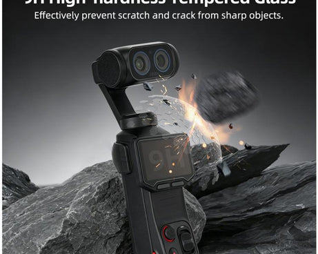 Sunnylife Lens Screen Protector AR Anti-ReflectionTempered Glass Film, For Insta360 Luna Ultra