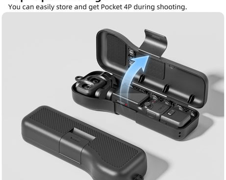 Sunnylife Gimbal Camera Protector with Lanyard Shock-proof Protective Cover Storage Box, For DJI Osmo Pocket 4P