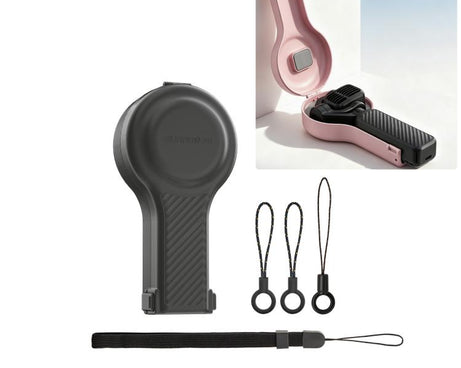 For DJI Osmo Pocket 4P Sunnylife Bulb-Shaped Gimbal Camera Protective Cover Storage Box with Lanyard, OP4-K245 Standard, OP4-K246 Upgraded