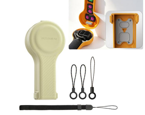 For DJI Osmo Pocket 4P Sunnylife Bulb-Shaped Gimbal Camera Protective Cover Storage Box with Lanyard, OP4-K245 Standard, OP4-K246 Upgraded