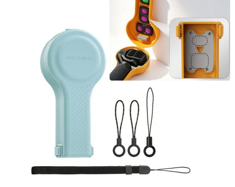 For DJI Osmo Pocket 4P Sunnylife Bulb-Shaped Gimbal Camera Protective Cover Storage Box with Lanyard, OP4-K245 Standard, OP4-K246 Upgraded