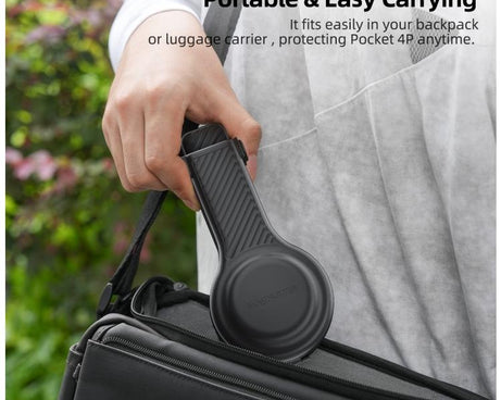 For DJI Osmo Pocket 4P Sunnylife Bulb-Shaped Gimbal Camera Protective Cover Storage Box with Lanyard, OP4-K245 Standard, OP4-K246 Upgraded