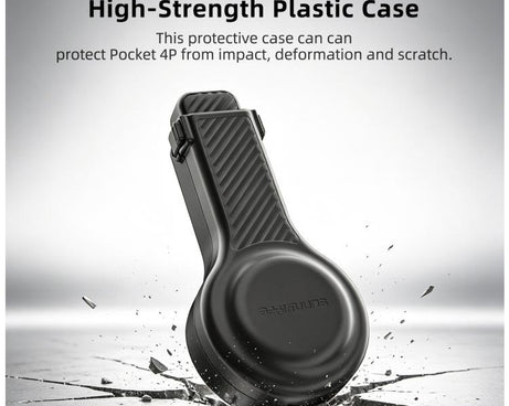 For DJI Osmo Pocket 4P Sunnylife Bulb-Shaped Gimbal Camera Protective Cover Storage Box with Lanyard, OP4-K245 Standard, OP4-K246 Upgraded
