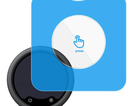 imak H Series Tempered Glass Film, Self-Positioning Version, For Insta360 Mic Pro