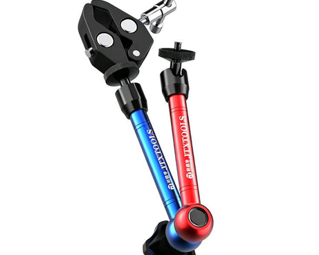 JTX X2 Multifunctional Rotated Magic Hand Universal Bracket for Curve Ammeter / Cameras / Macro Lenses