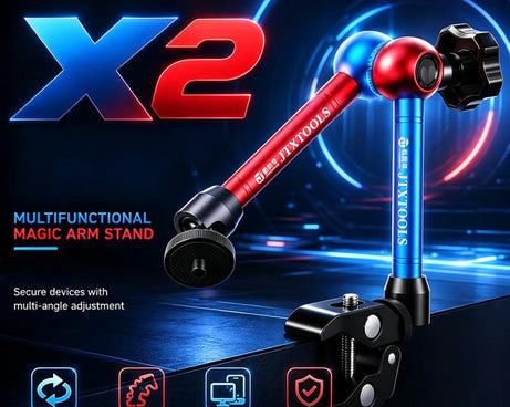 JTX X2 Multifunctional Rotated Magic Hand Universal Bracket for Curve Ammeter / Cameras / Macro Lenses