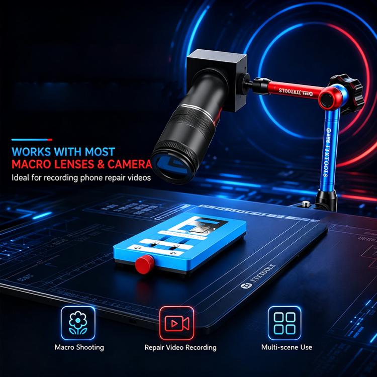 JTX X2 Multifunctional Rotated Magic Hand Universal Bracket for Curve Ammeter / Cameras / Macro Lenses