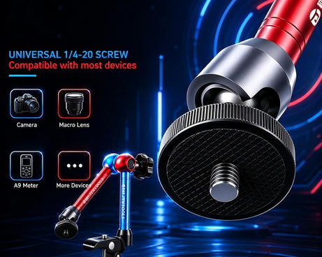 JTX X2 Multifunctional Rotated Magic Hand Universal Bracket for Curve Ammeter / Cameras / Macro Lenses