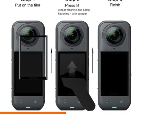 imak Action Camera Screen PMMA Protector, For Insta360 X5