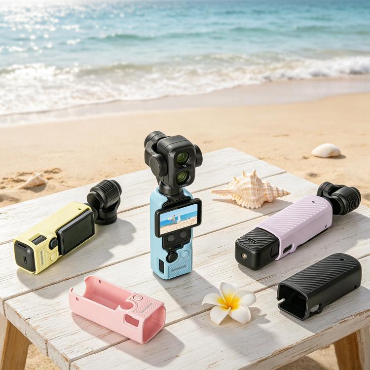 Sunnylife TPU Soft Protective Cover Action Camera Cover, For DJI Osmo Pocket 4P / 4 / 3
