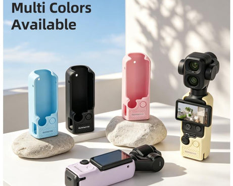 Sunnylife TPU Soft Protective Cover Action Camera Cover, For DJI Osmo Pocket 4P / 4 / 3