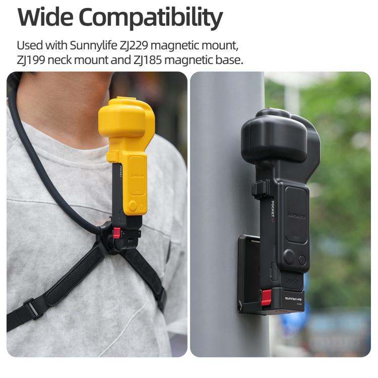 Sunnylife Integrated Gimbal Cover Camera Protector Screen Protective Cover, For DJI Osmo Pocket 4P
