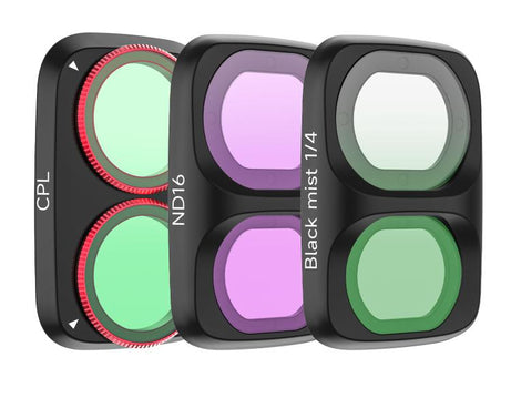 For DJI Osmo Pocket 4P Sunnylife Camera Lens Filter, MCUV, CPL, ND8, ND16, ND32, ND64, ND8/PL, ND16/PL, ND32/PL, ND64/PL, Black Mist 1/4, 3 in 1 Shadow Filter Set, 3 in 1 Mixed Filter Set, 4 in 1 ND/PL Set, 4 in 1 ND Set, 4 in 1 Mixed Filter Set       ...