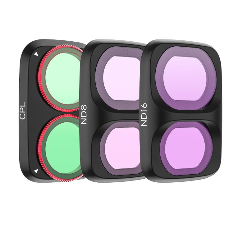 For DJI Osmo Pocket 4P Sunnylife Camera Lens Filter, MCUV, CPL, ND8, ND16, ND32, ND64, ND8/PL, ND16/PL, ND32/PL, ND64/PL, Black Mist 1/4, 3 in 1 Shadow Filter Set, 3 in 1 Mixed Filter Set, 4 in 1 ND/PL Set, 4 in 1 ND Set, 4 in 1 Mixed Filter Set       ...