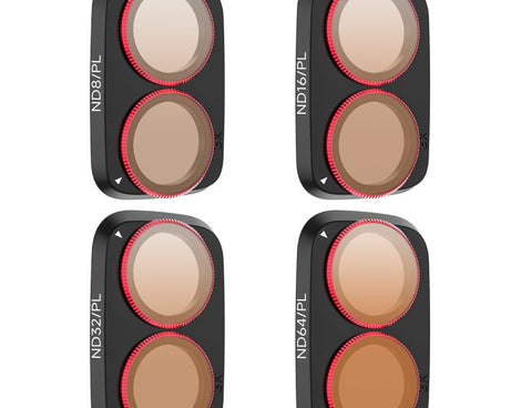 For DJI Osmo Pocket 4P Sunnylife Camera Lens Filter, MCUV, CPL, ND8, ND16, ND32, ND64, ND8/PL, ND16/PL, ND32/PL, ND64/PL, Black Mist 1/4, 3 in 1 Shadow Filter Set, 3 in 1 Mixed Filter Set, 4 in 1 ND/PL Set, 4 in 1 ND Set, 4 in 1 Mixed Filter Set       ...