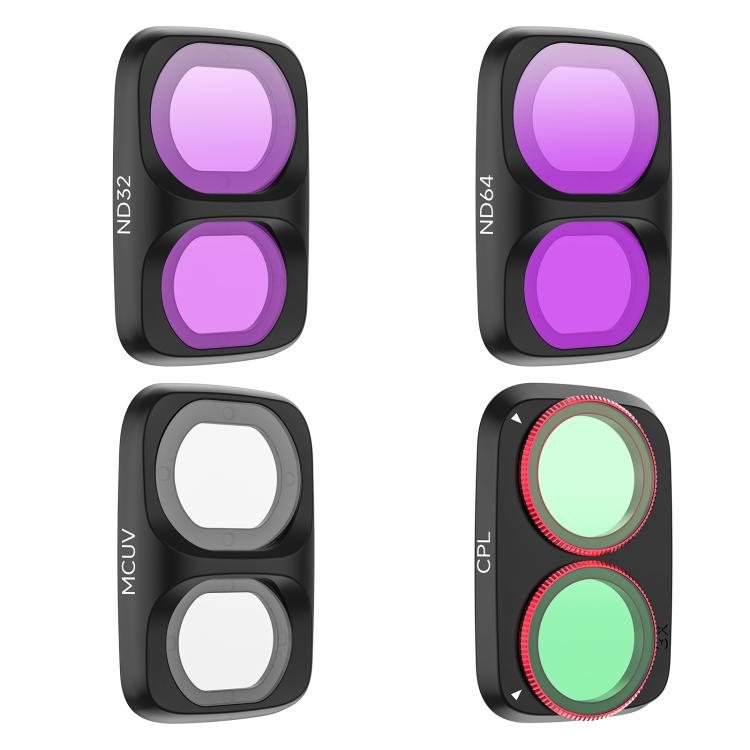 For DJI Osmo Pocket 4P Sunnylife Camera Lens Filter, MCUV, CPL, ND8, ND16, ND32, ND64, ND8/PL, ND16/PL, ND32/PL, ND64/PL, Black Mist 1/4, 3 in 1 Shadow Filter Set, 3 in 1 Mixed Filter Set, 4 in 1 ND/PL Set, 4 in 1 ND Set, 4 in 1 Mixed Filter Set       ...