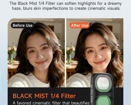 For DJI Osmo Pocket 4P Sunnylife Camera Lens Filter, MCUV, CPL, ND8, ND16, ND32, ND64, ND8/PL, ND16/PL, ND32/PL, ND64/PL, Black Mist 1/4, 3 in 1 Shadow Filter Set, 3 in 1 Mixed Filter Set, 4 in 1 ND/PL Set, 4 in 1 ND Set, 4 in 1 Mixed Filter Set       ...