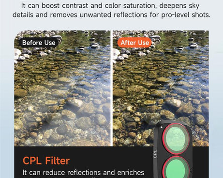 For DJI Osmo Pocket 4P Sunnylife Camera Lens Filter, MCUV, CPL, ND8, ND16, ND32, ND64, ND8/PL, ND16/PL, ND32/PL, ND64/PL, Black Mist 1/4, 3 in 1 Shadow Filter Set, 3 in 1 Mixed Filter Set, 4 in 1 ND/PL Set, 4 in 1 ND Set, 4 in 1 Mixed Filter Set       ...