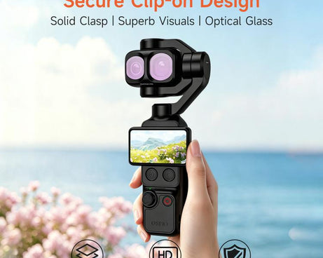 For DJI Osmo Pocket 4P Sunnylife Camera Lens Filter, MCUV, CPL, ND8, ND16, ND32, ND64, ND8/PL, ND16/PL, ND32/PL, ND64/PL, Black Mist 1/4, 3 in 1 Shadow Filter Set, 3 in 1 Mixed Filter Set, 4 in 1 ND/PL Set, 4 in 1 ND Set, 4 in 1 Mixed Filter Set       ...