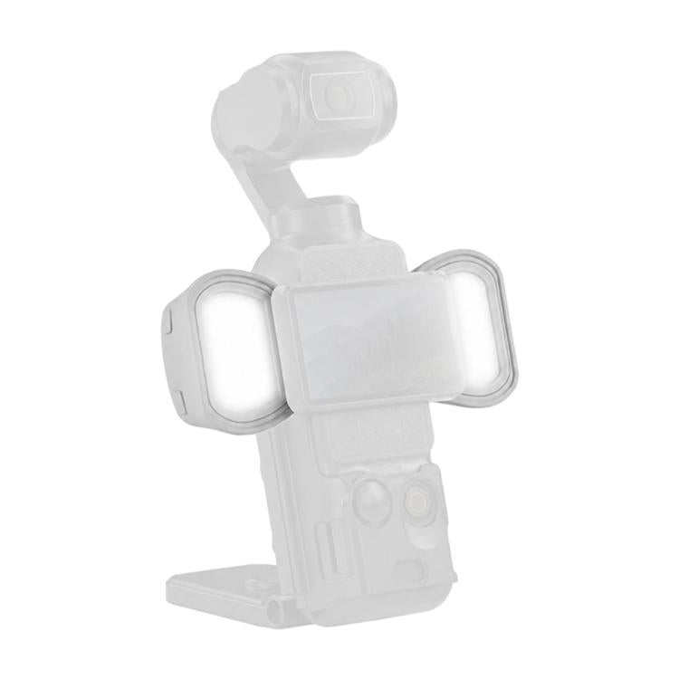 For DJI Osmo Pocket 3 NEEWER Fill Light Magnetic Holder Action Camera Portable Light, Single Light with Mount, Dual Light with Mount, Triple Light with Mount, Fill Light Filter Kit, Dual Light Kit, Black Single Light with Mount                         ...