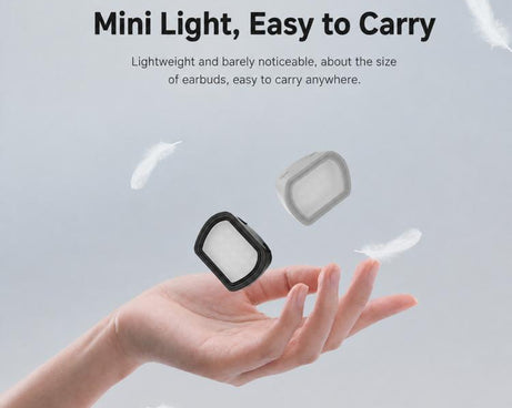 For DJI Osmo Pocket 3 NEEWER Fill Light Magnetic Holder Action Camera Portable Light, Single Light with Mount, Dual Light with Mount, Triple Light with Mount, Fill Light Filter Kit, Dual Light Kit, Black Single Light with Mount                         ...