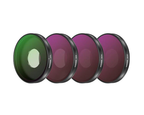 For DJI Osmo Action 6 / 5 Pro / 4 NEEWER Camera Lens Filter, 6 in 1 CPL ND External, 4 in 1 ND8-64PL, 4 in 1 CPL ND8-32 Threaded, 6 in 1 CPL ND Threaded