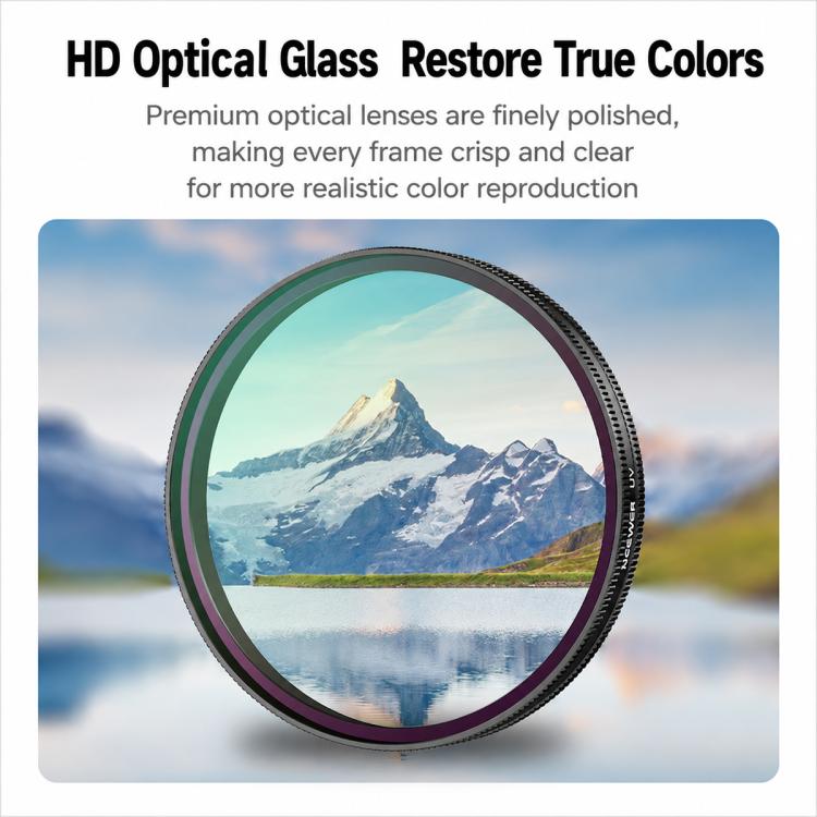 For DJI Osmo Action 6 / 5 Pro / 4 NEEWER Camera Lens Filter, 6 in 1 CPL ND External, 4 in 1 ND8-64PL, 4 in 1 CPL ND8-32 Threaded, 6 in 1 CPL ND Threaded