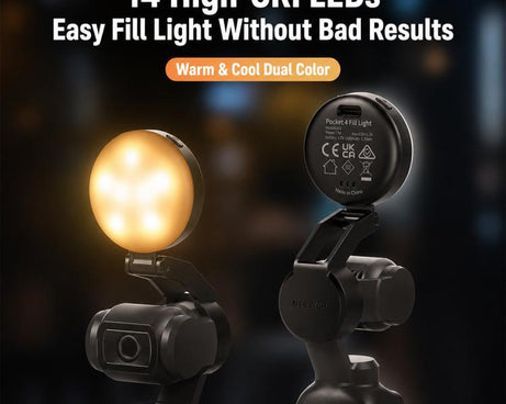 NEEWER M29 Mini LED Magnetic Fill Light, For DJI Osmo Pocket 4
